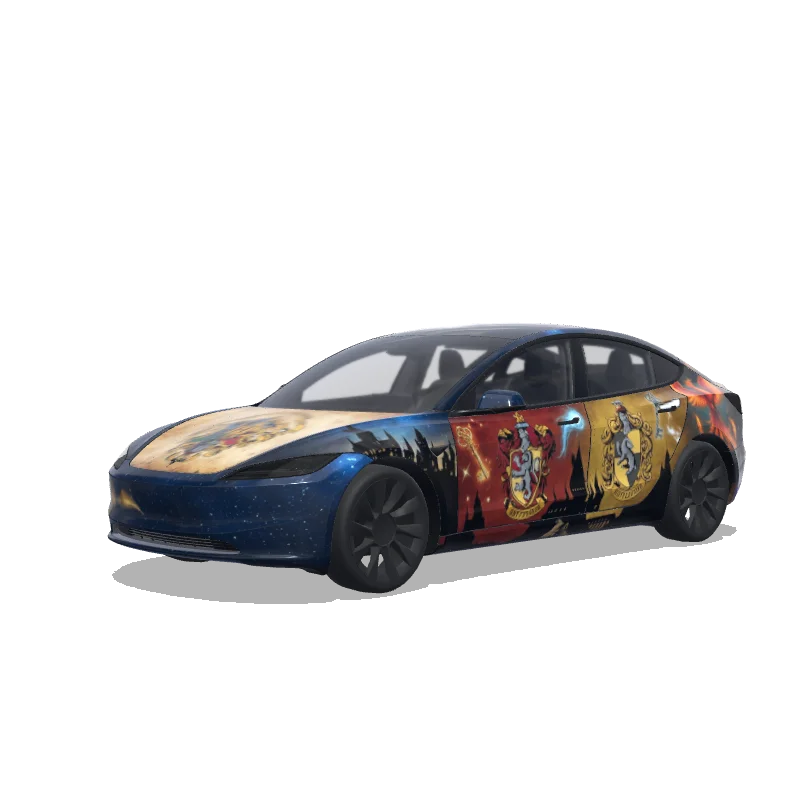 Custom Model 3 (2024+) Standard & Premium Wrap Design