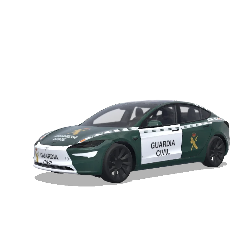 Guardia Civil Green and White