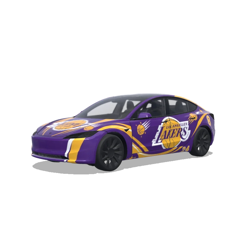 Lakers Purple and Gold Livery