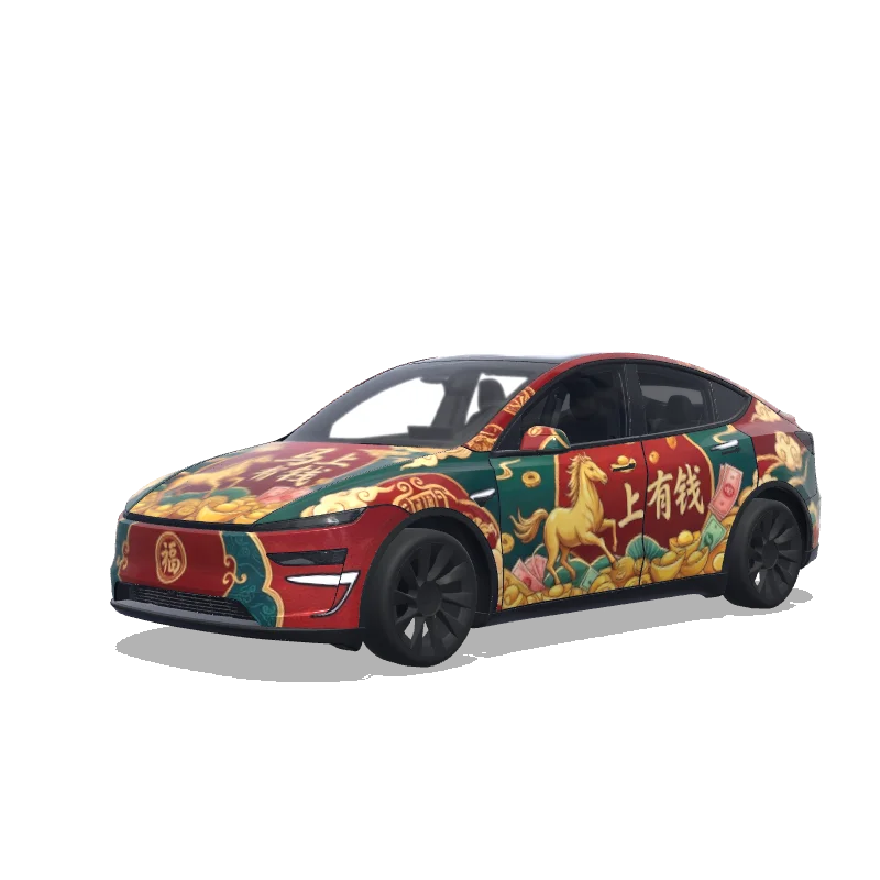 Custom Model Y (2025+) Premium Wrap Design