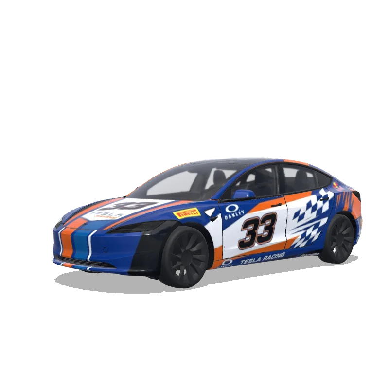 Racing Model 3 (2024+) Standard & Premium Wrap Design