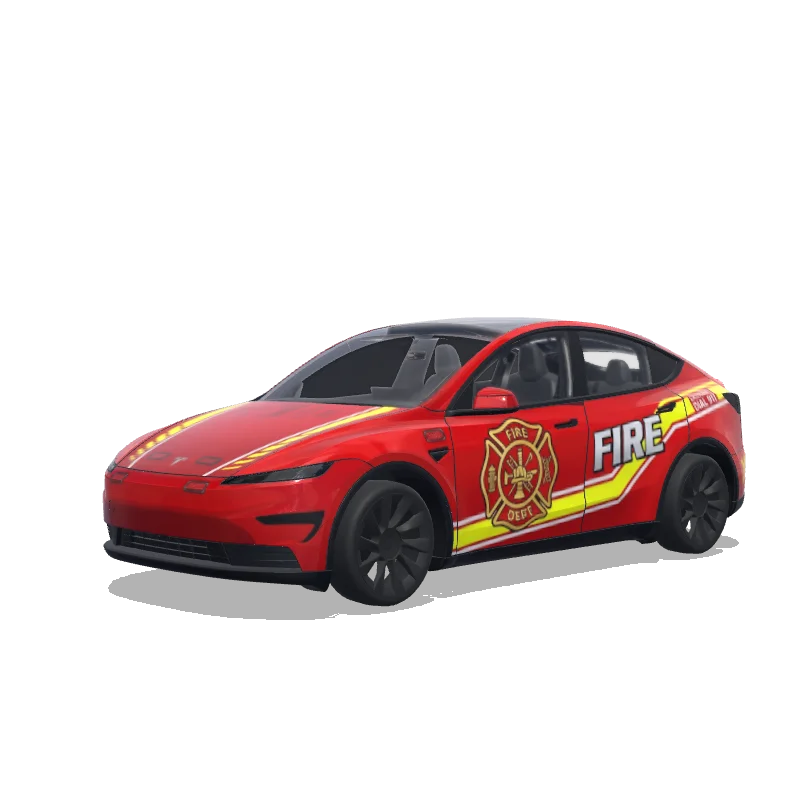Tesla Model Y (2025+) custom wrap design - free download PNG
