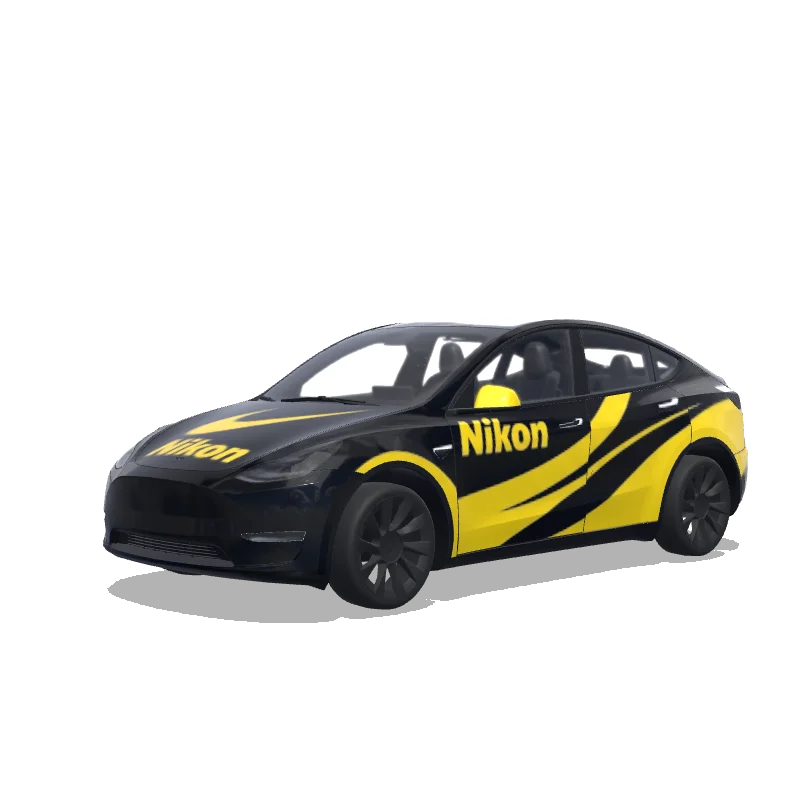 Custom Model Y Wrap Design
