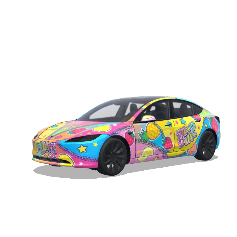 Custom Model 3 (2024+) Standard & Premium Wrap Design