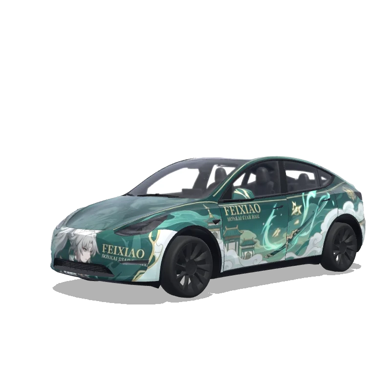 Custom Model Y Wrap Design