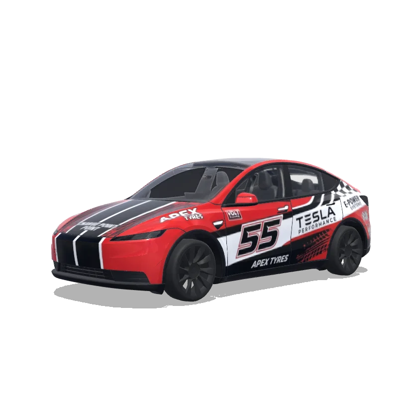 Racing Model Y (2025+) Standard Wrap Design