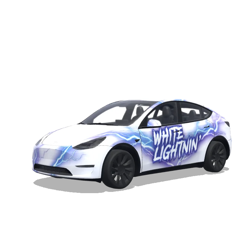 Custom Model Y Wrap Design