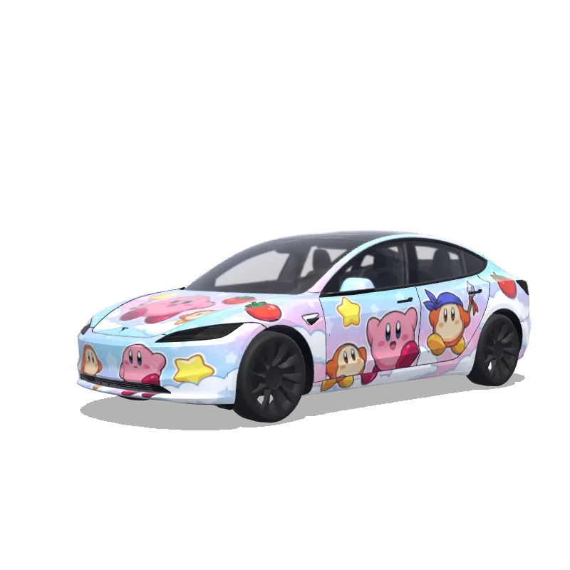 Custom Model 3 (2024+) Standard & Premium Wrap Design