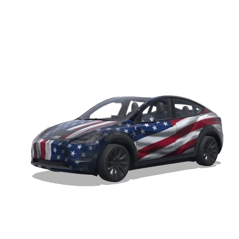 Carbon Fiber Model Y Wrap Design