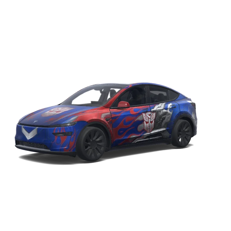 Autobot Blue and Red