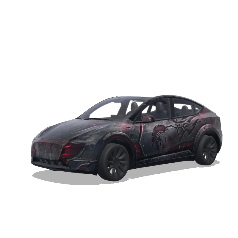 Custom Model Y Wrap Design
