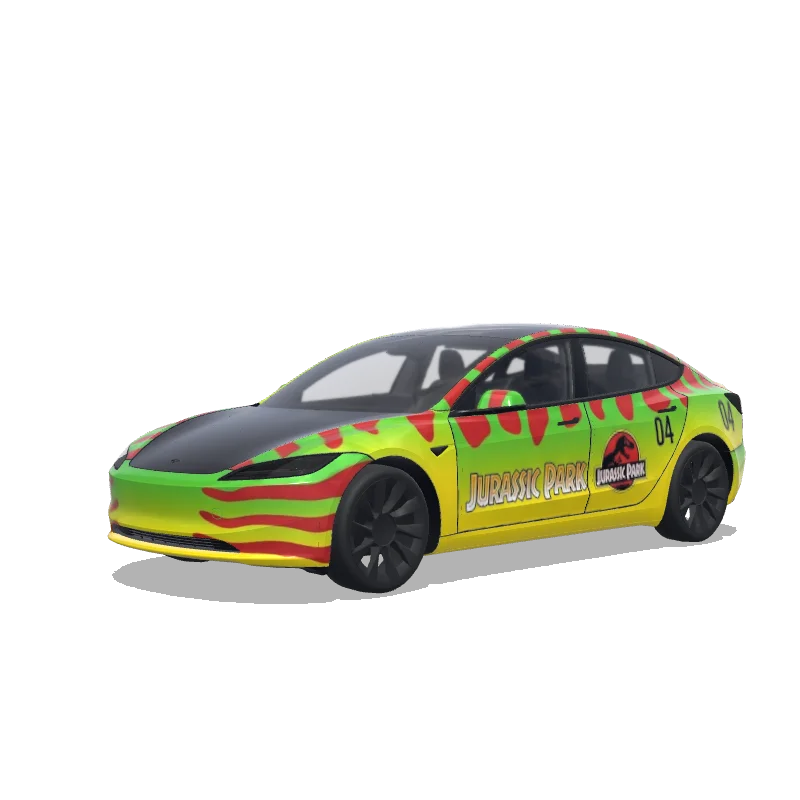 Custom Model 3 (2024+) Standard & Premium Wrap Design