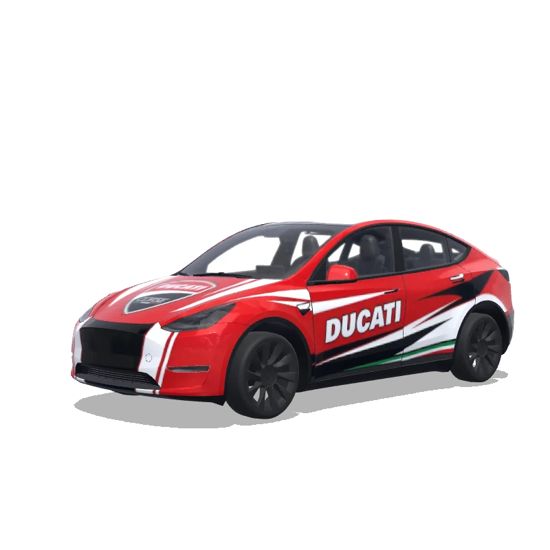 Custom Model Y Wrap Design