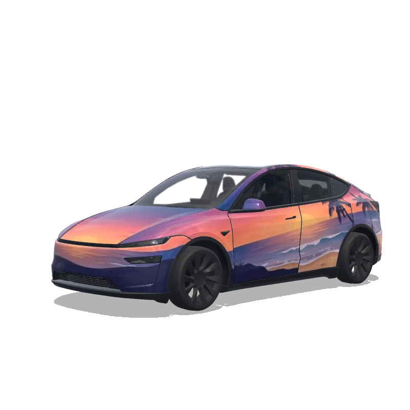 Model Y Premium 海滩日落 · Noahcortz 123456