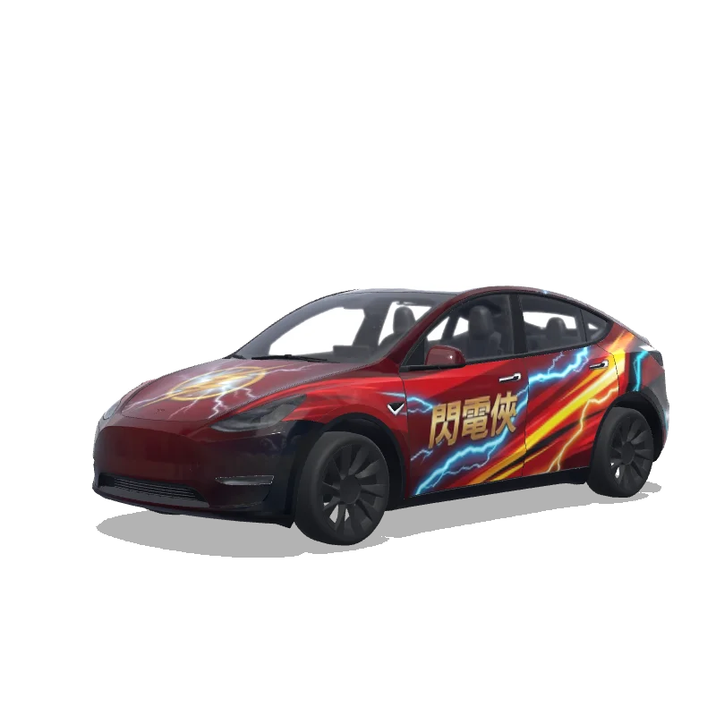 Custom Model Y Wrap Design