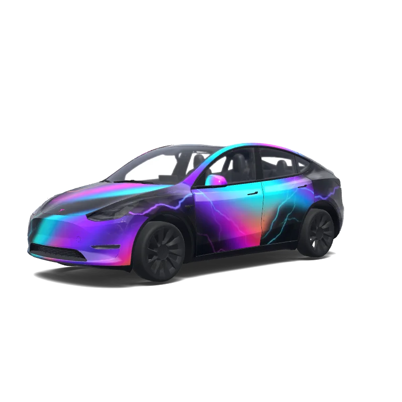 Holographic Neon Gradient