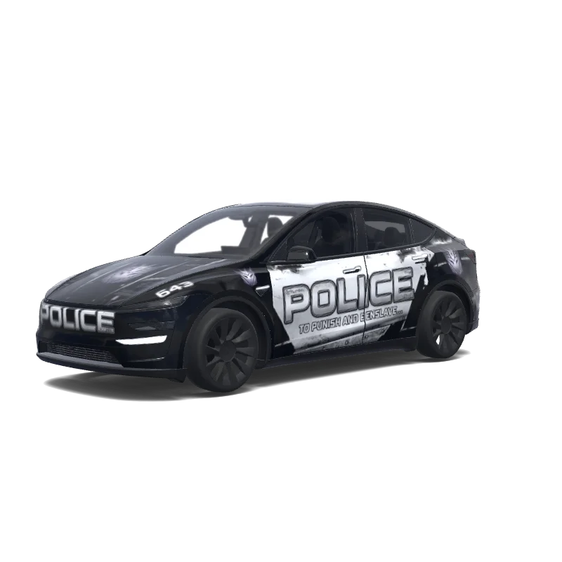 transformers movie decepticon barricade police car.
