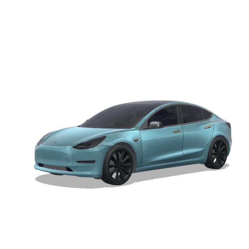 Carbon Fiber Model 3 Wrap Design