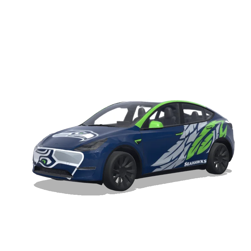 Custom Model Y Wrap Design