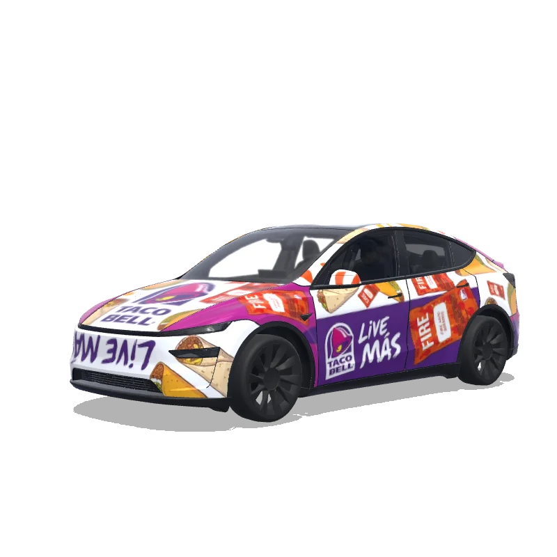 Taco Bell Purple Live Mas