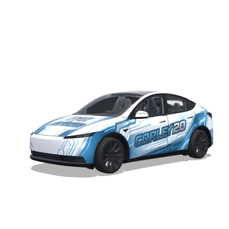 Custom Model Y (2025+) Standard Wrap Design