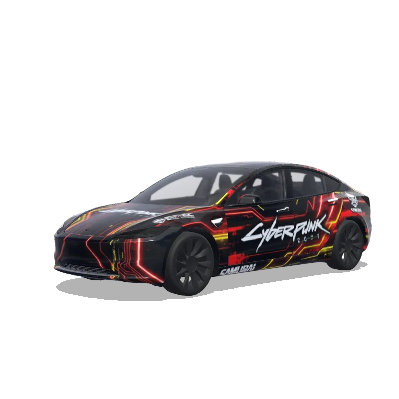 Cyberpunk Model 3 (2024+) Standard & Premium Wrap Design