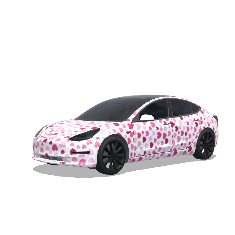 Valentine Pink Hearts