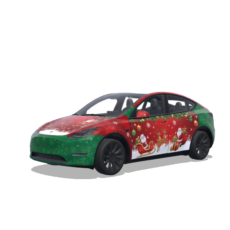 Custom Model Y Wrap Design