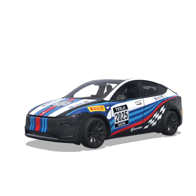 Racing Model Y (2025+) Premium Wrap Design