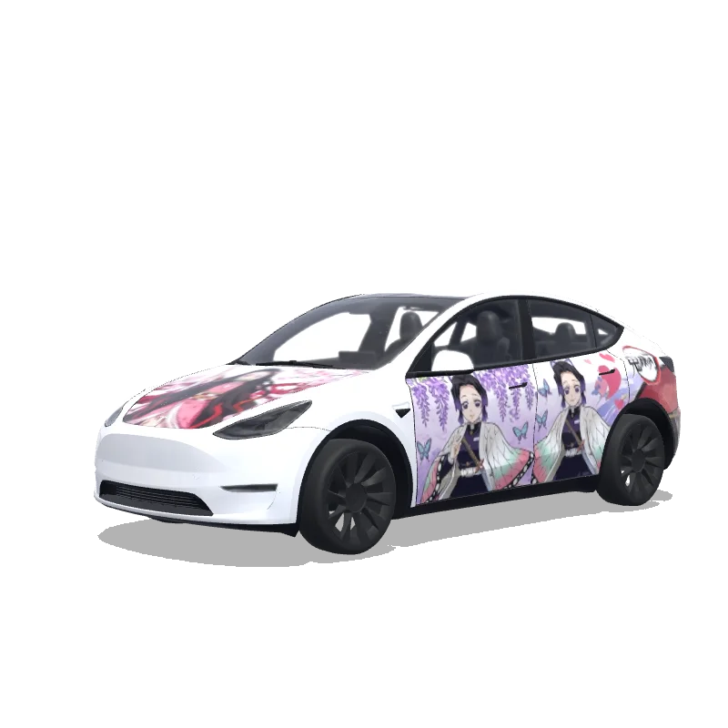 Custom Model Y Wrap Design