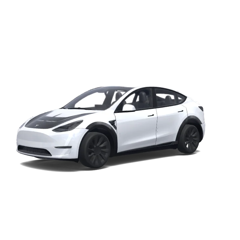 Tesla Model Y Paint Shop wrap, 3D preview