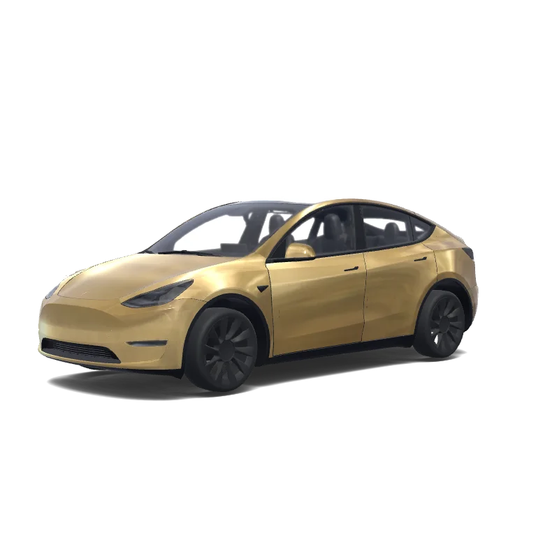 Tesla Model Y Paint Shop wrap, 3D preview