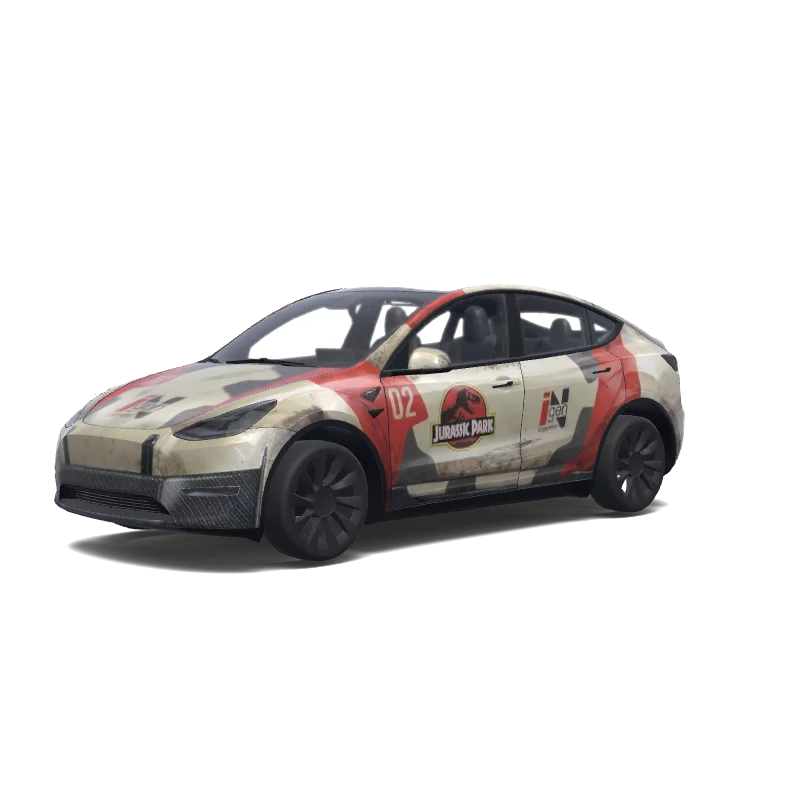 Jurassic Park Khaki Camo Tour Car