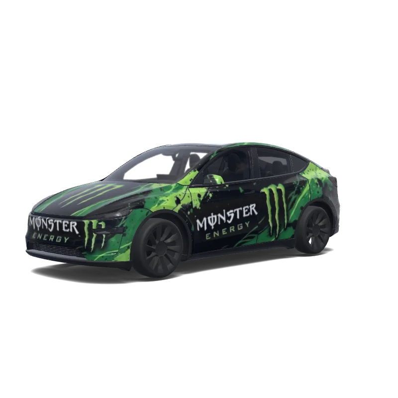 Monster Energy Claw Green