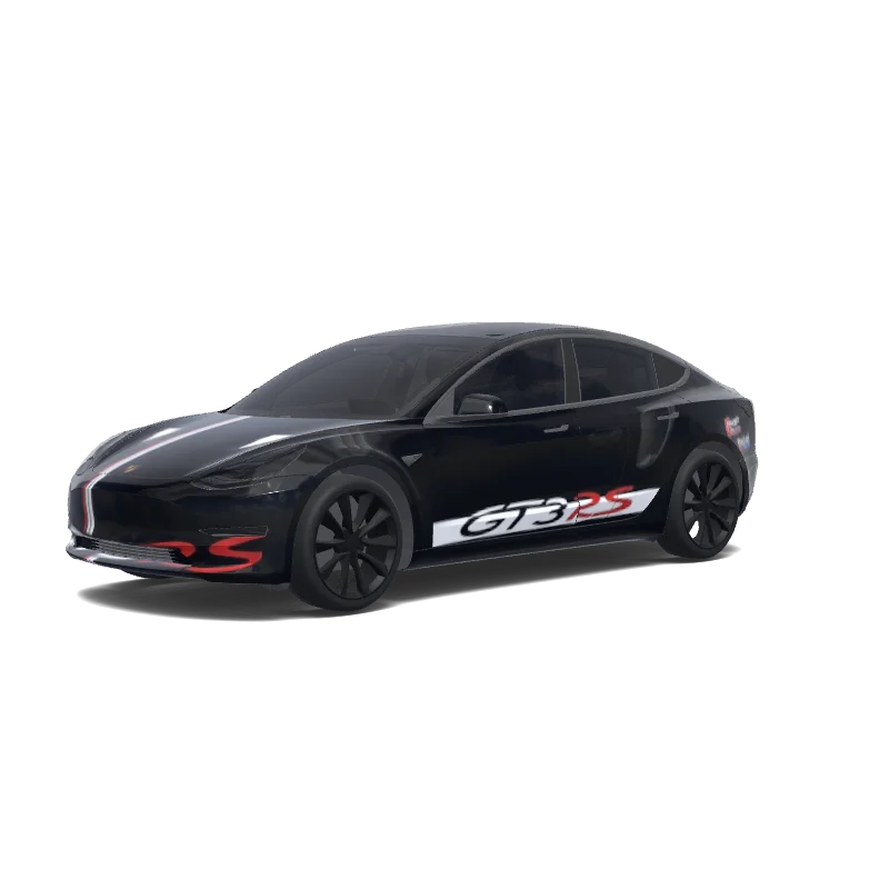 Black with GT3 RS Side Script