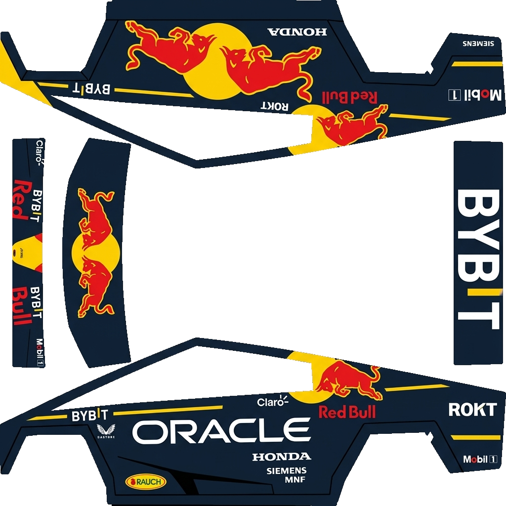 Tesla Cybertruck Paint Shop wrap, 3D preview