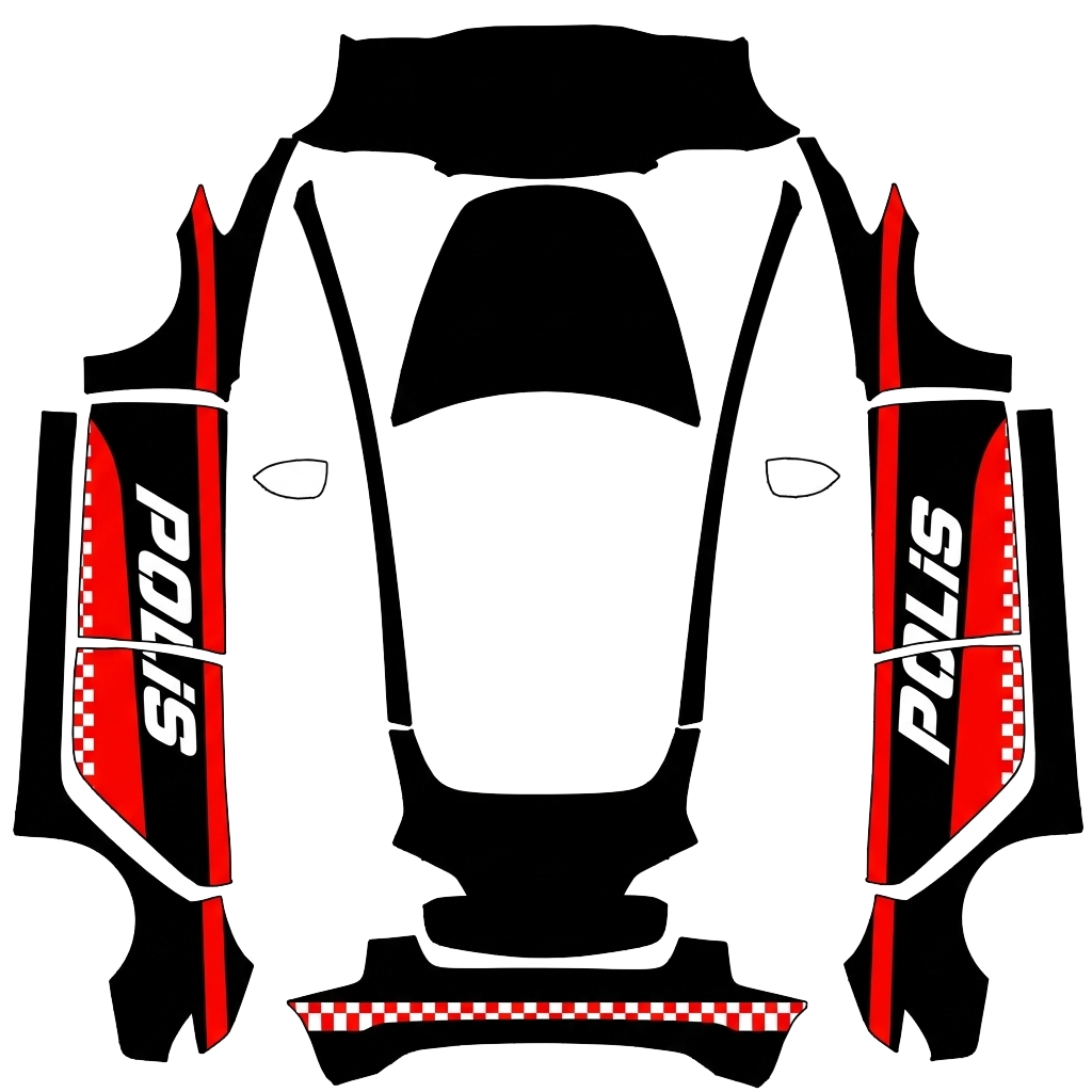 Tesla Model 3 wrap, 3D preview