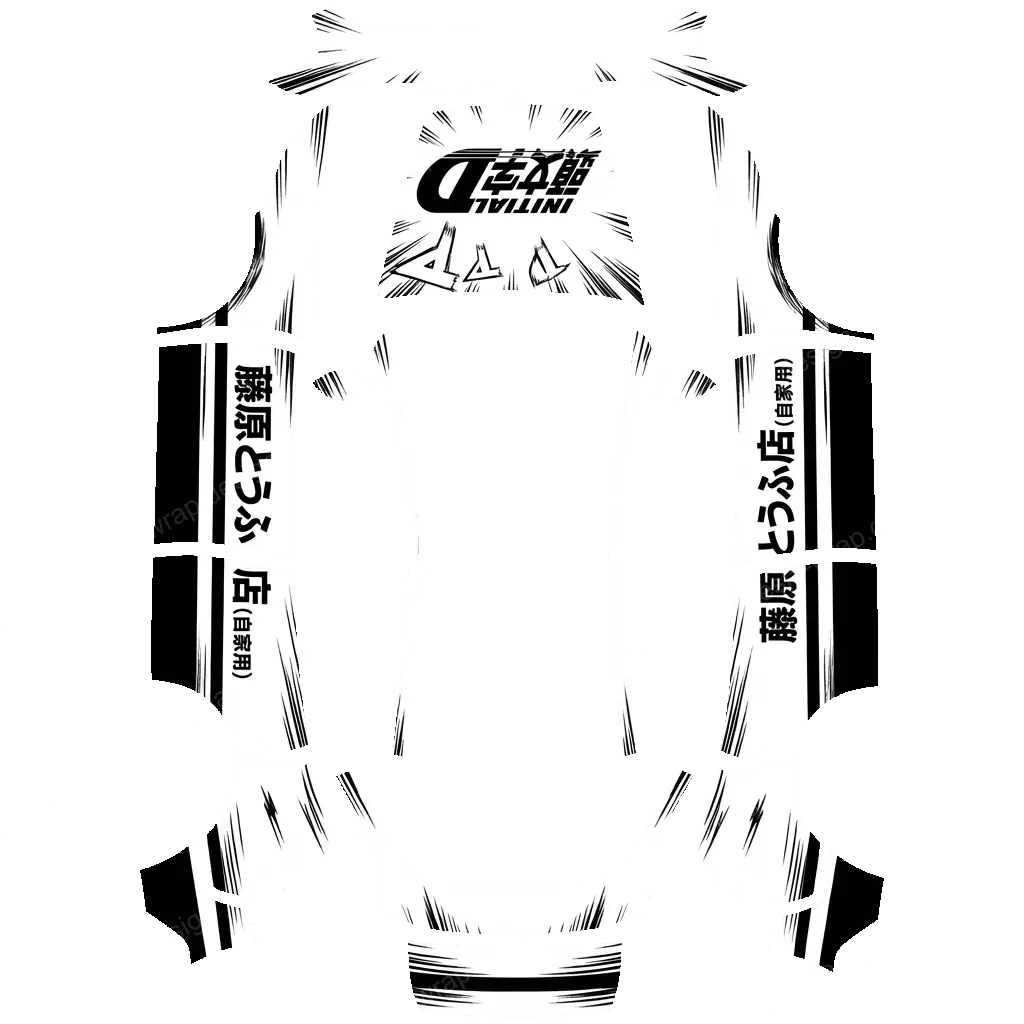 Tesla Model Y (2025+) wrap design - initial D