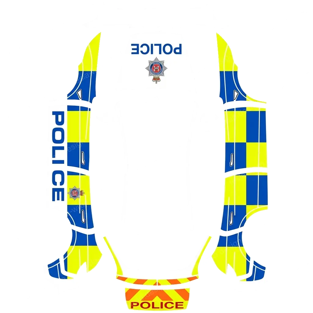 Tesla Model Y (2025+) wrap design - uk police