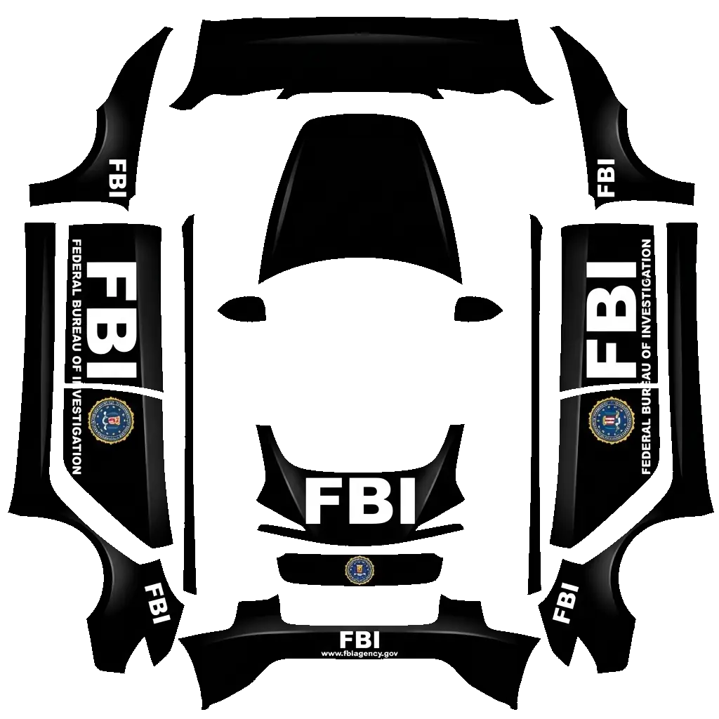 Tesla Model 3 (2024+) wrap design - fbi