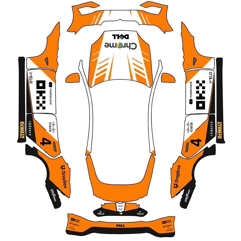 Tesla Model S wrap design - Generate a wrap design based on this reference image