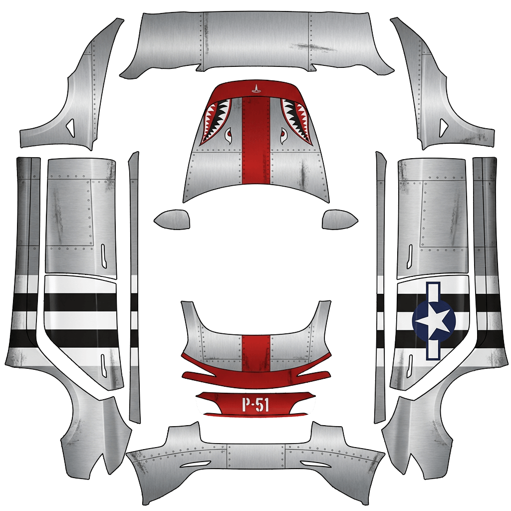 Model 3 (2024+) Standard & Premium Paint Shop wrap PNG - flat 1024x1024 wrap PNG template for Tesla Model 3 (2024+) Standard & Premium Paint Shop