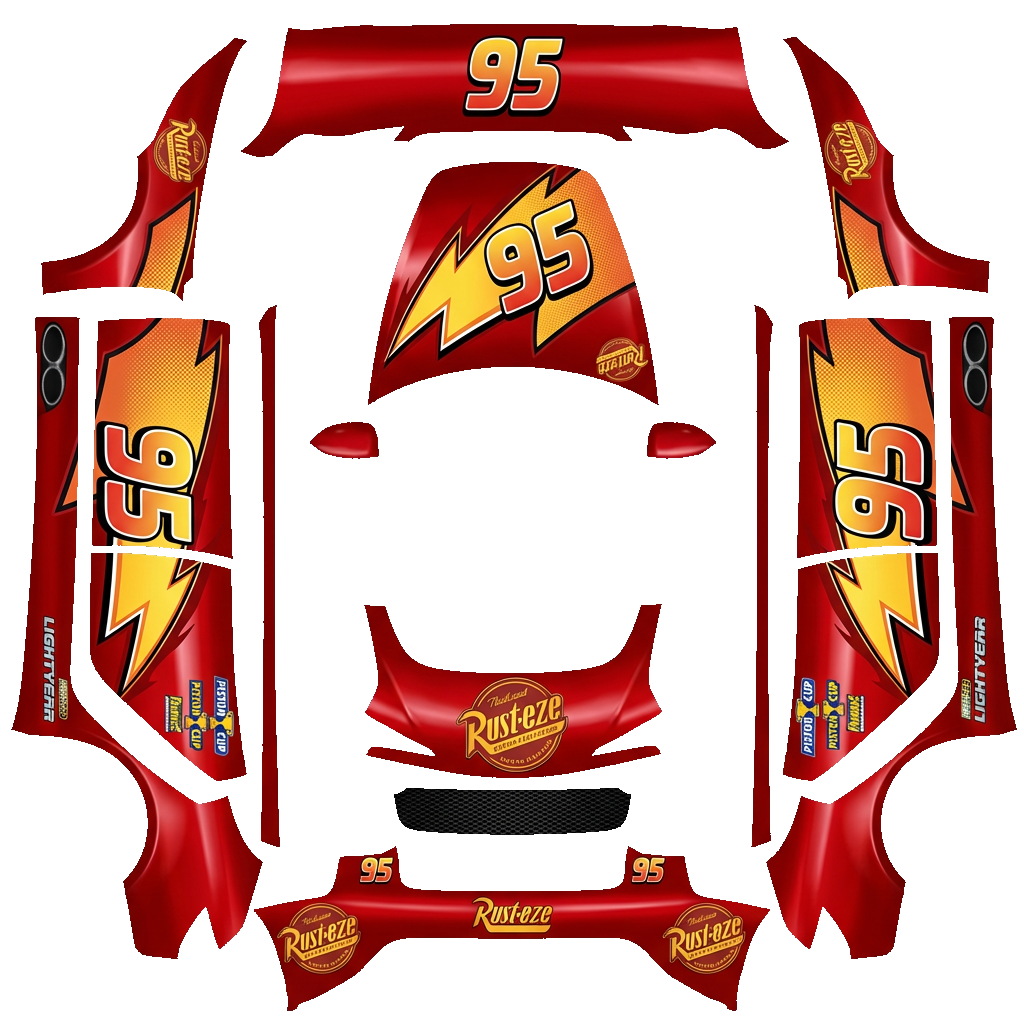 Model 3 (2024+) Standard & Premium Paint Shop wrap PNG - flat 1024x1024 wrap PNG template for Tesla Model 3 (2024+) Standard & Premium Paint Shop