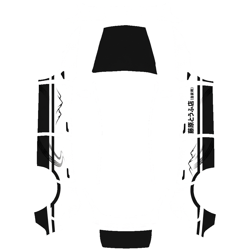 Model Y (2025+) Standard Paint Shop wrap PNG - flat 1024x1024 wrap PNG template for Tesla Model Y (2025+) Standard Paint Shop