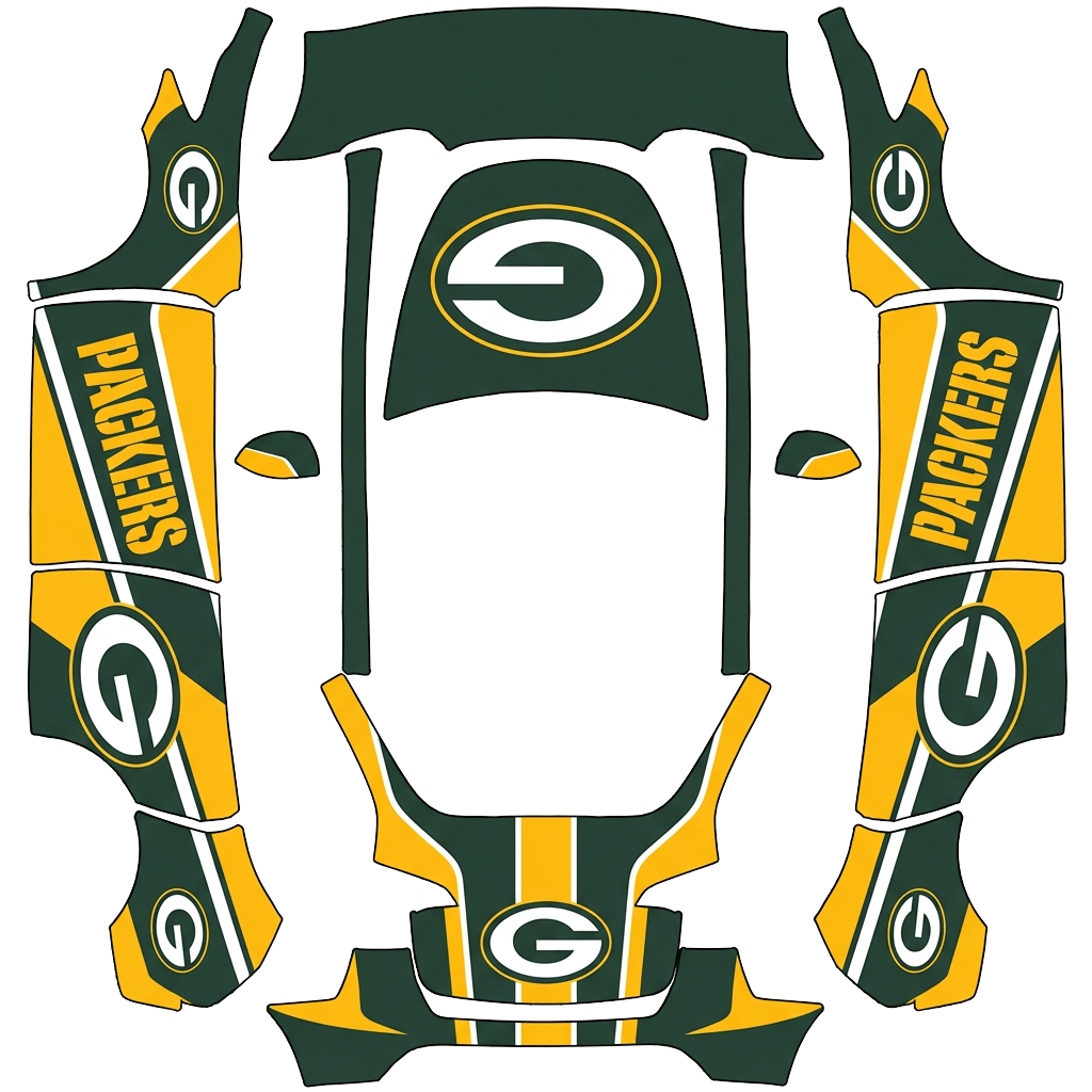 Model Y Paint Shop wrap PNG - flat 1024x1024 wrap PNG template for Tesla Model Y Paint Shop