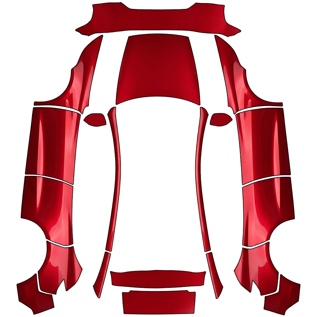 Tesla Model Y (2025+) Premium wrap, 3D preview