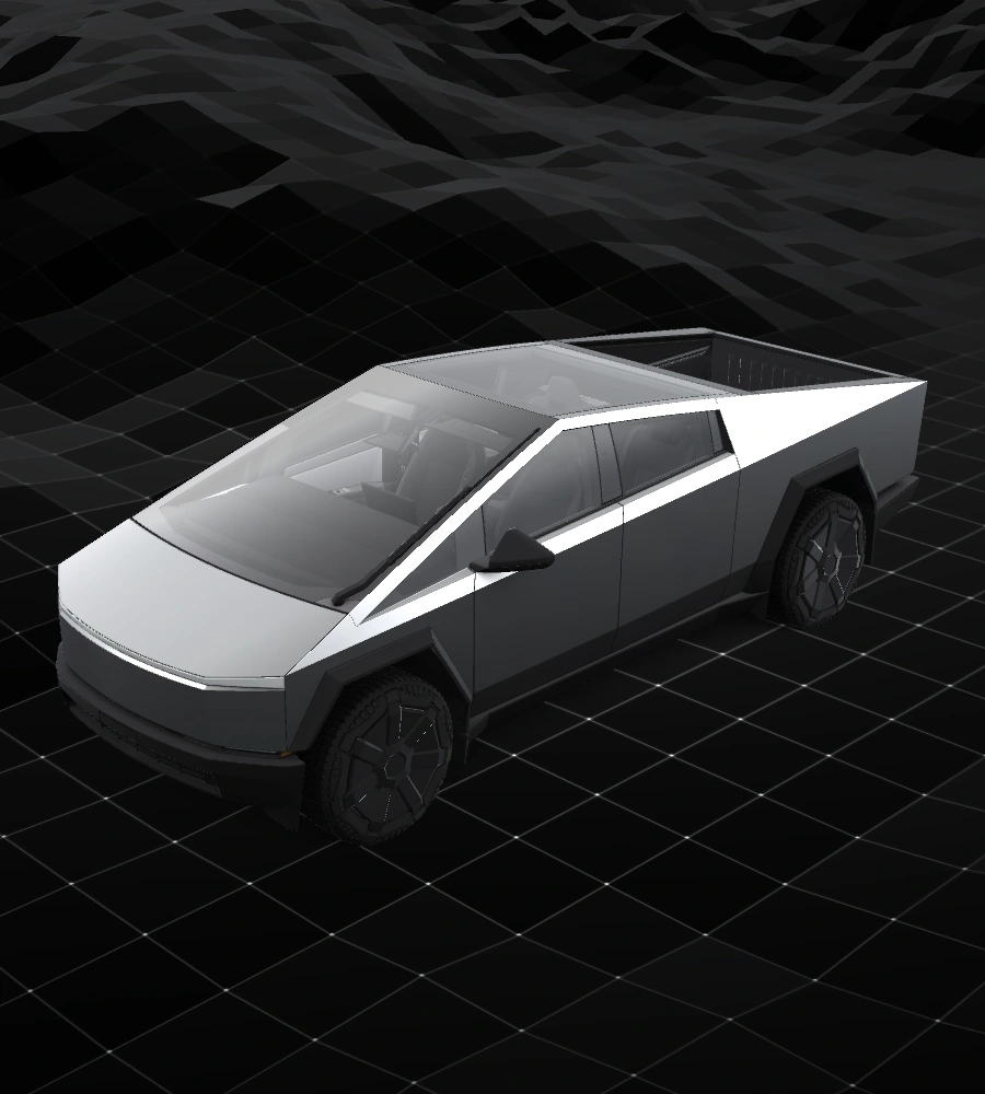 Cybertruck custom wraps - Tesla car wrap designer for Paint Shop